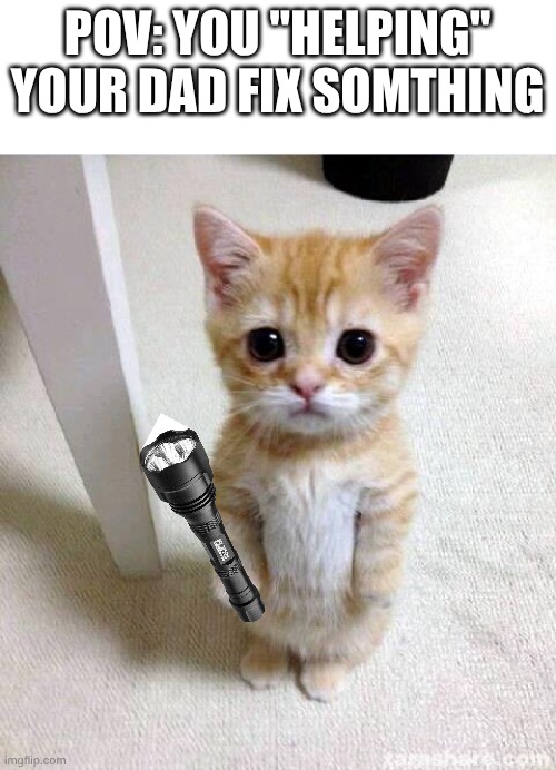 POV: YOU "HELPING" YOUR DAD FIX SOMTHING
