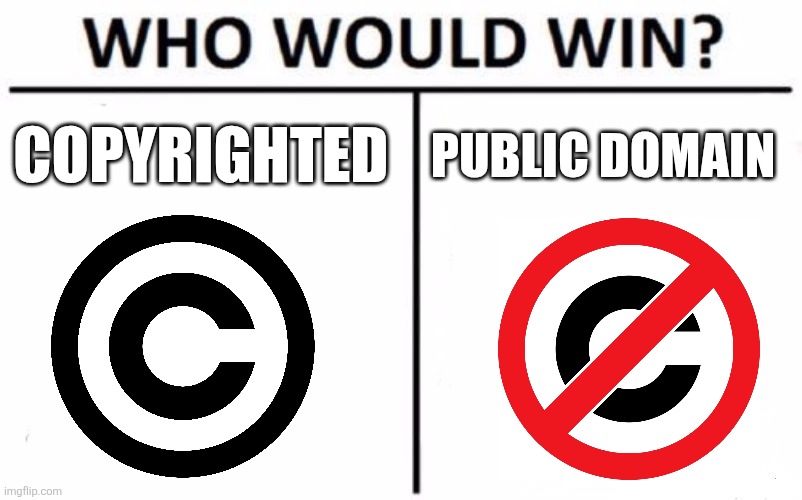 Copyrighted /  PUBLIC DOMAIN